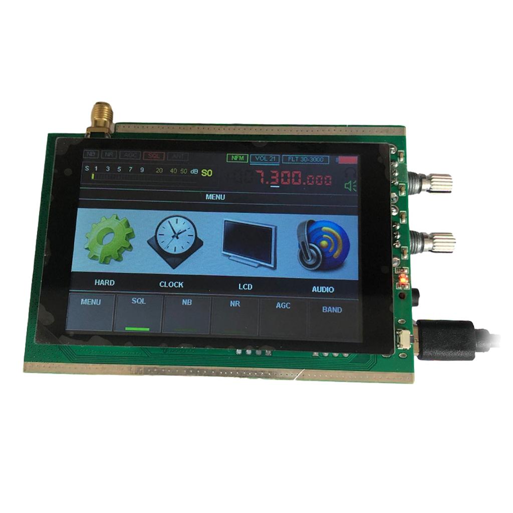 3.5" 50KHz-200MHz Malachite SDR Receiver Shortwave + Speakers
