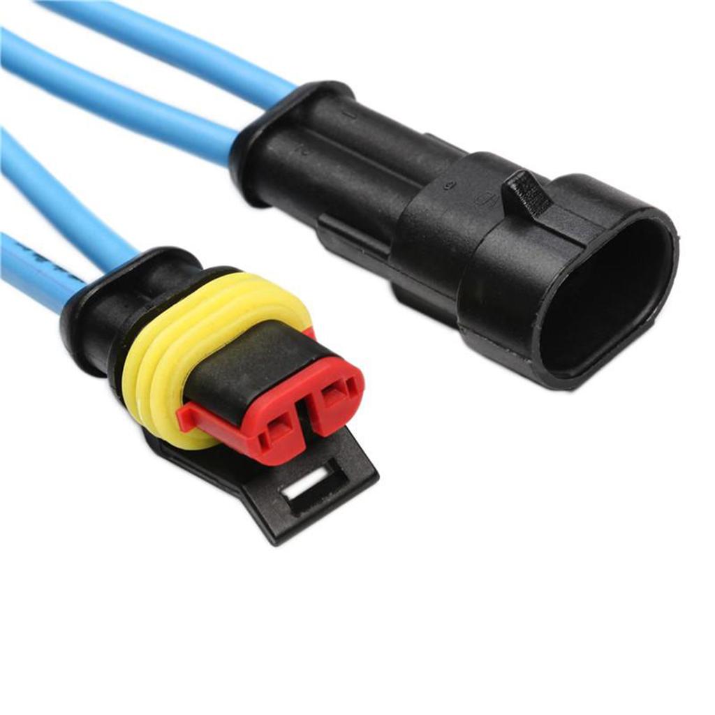 Car Waterproof Electrical Wire Cable Automotive Connector 1/2/3/4 Pin Way