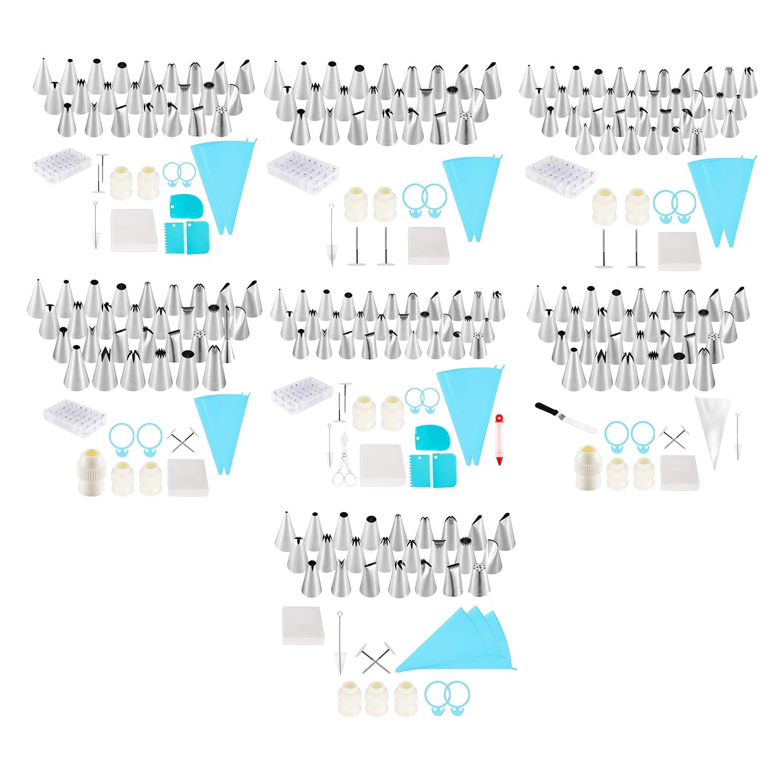 Cake Nozzles Baking Supplies Tips Cake Decorating Tool 134 Pieces Style 1