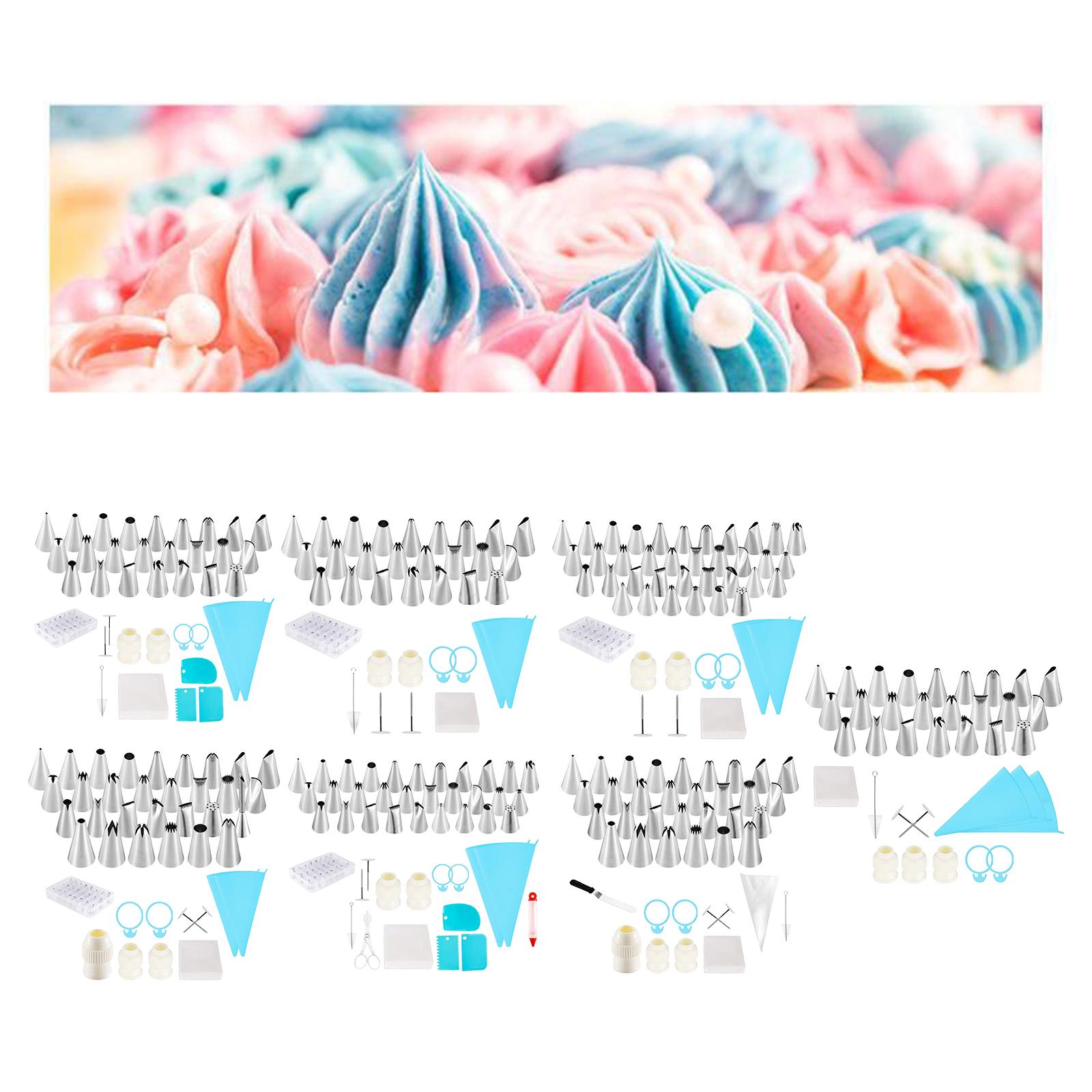 Cake Nozzles Baking Supplies Tips Cake Decorating Tool 134 Pieces Style 1