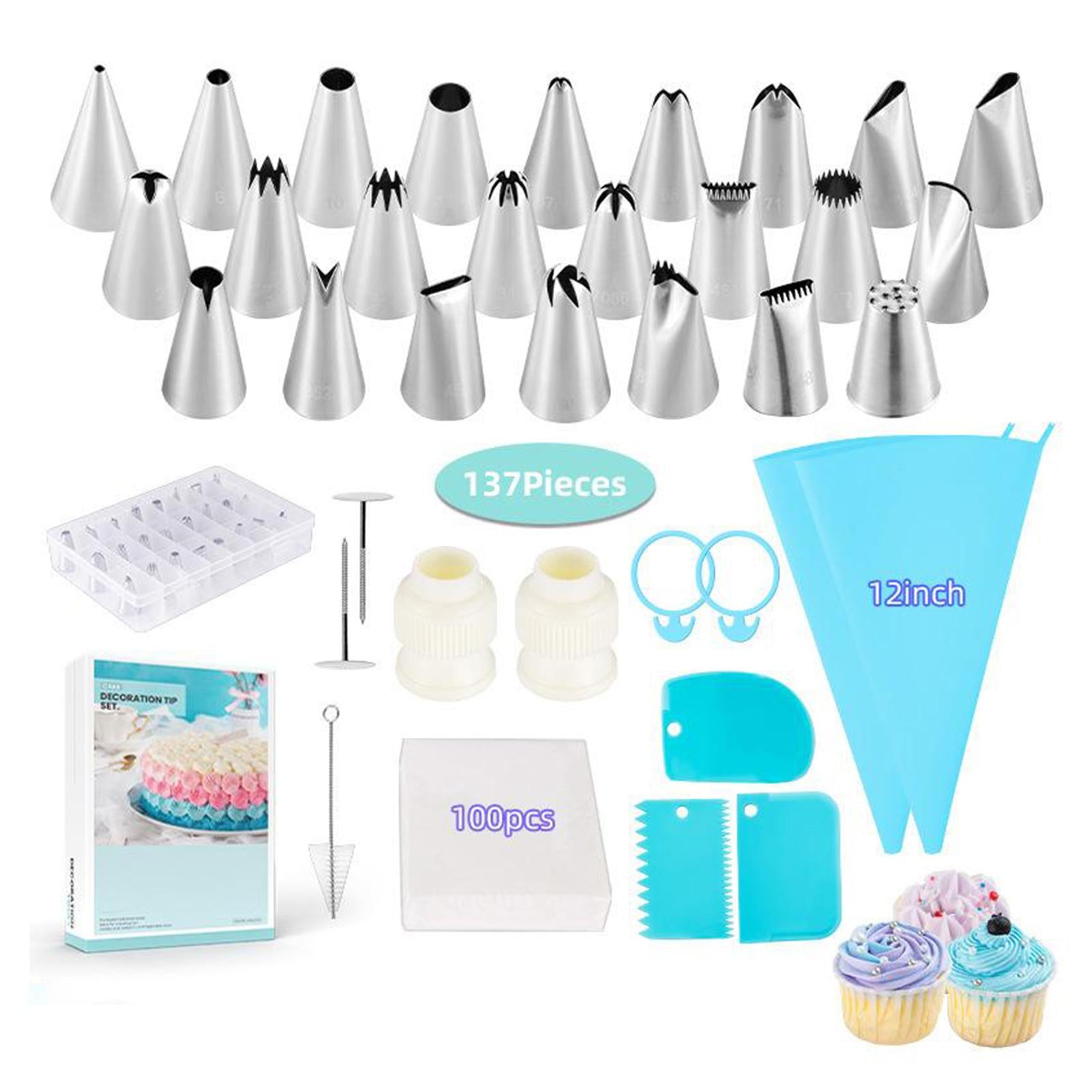Cake Nozzles Baking Supplies Tips Cake Decorating Tool 137 Pieces Style 2