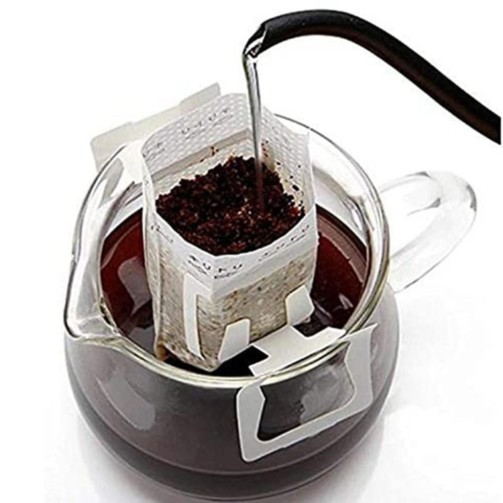 Portable Coffee Filter Paper Bag Disposable for Office Tea Tools Kitchen Bar