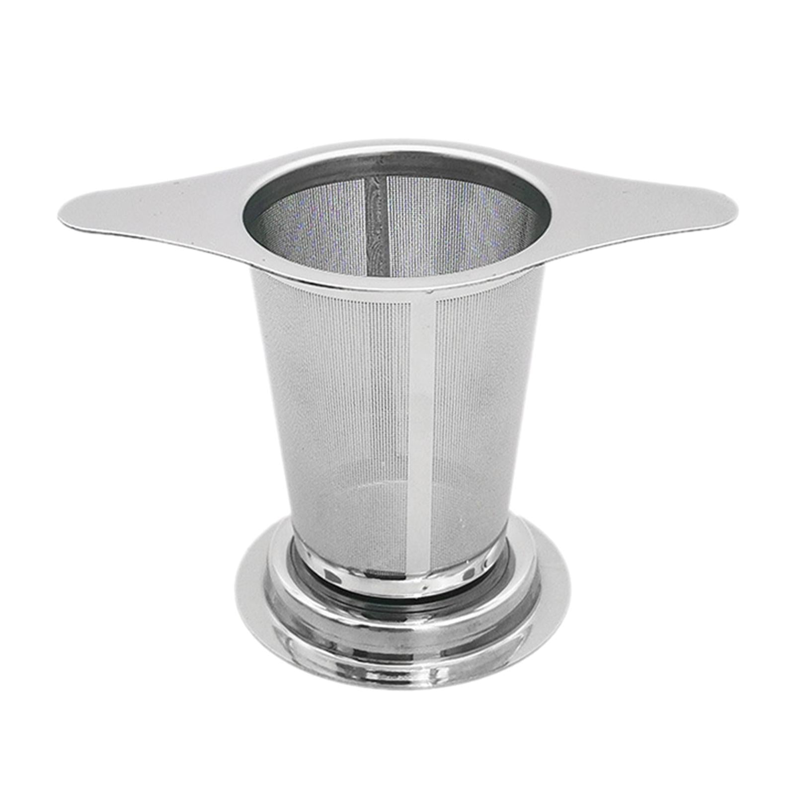 Double Handle Tea Infuser Fine Mesh Filters Tea Strainer Steeper Extra Fine