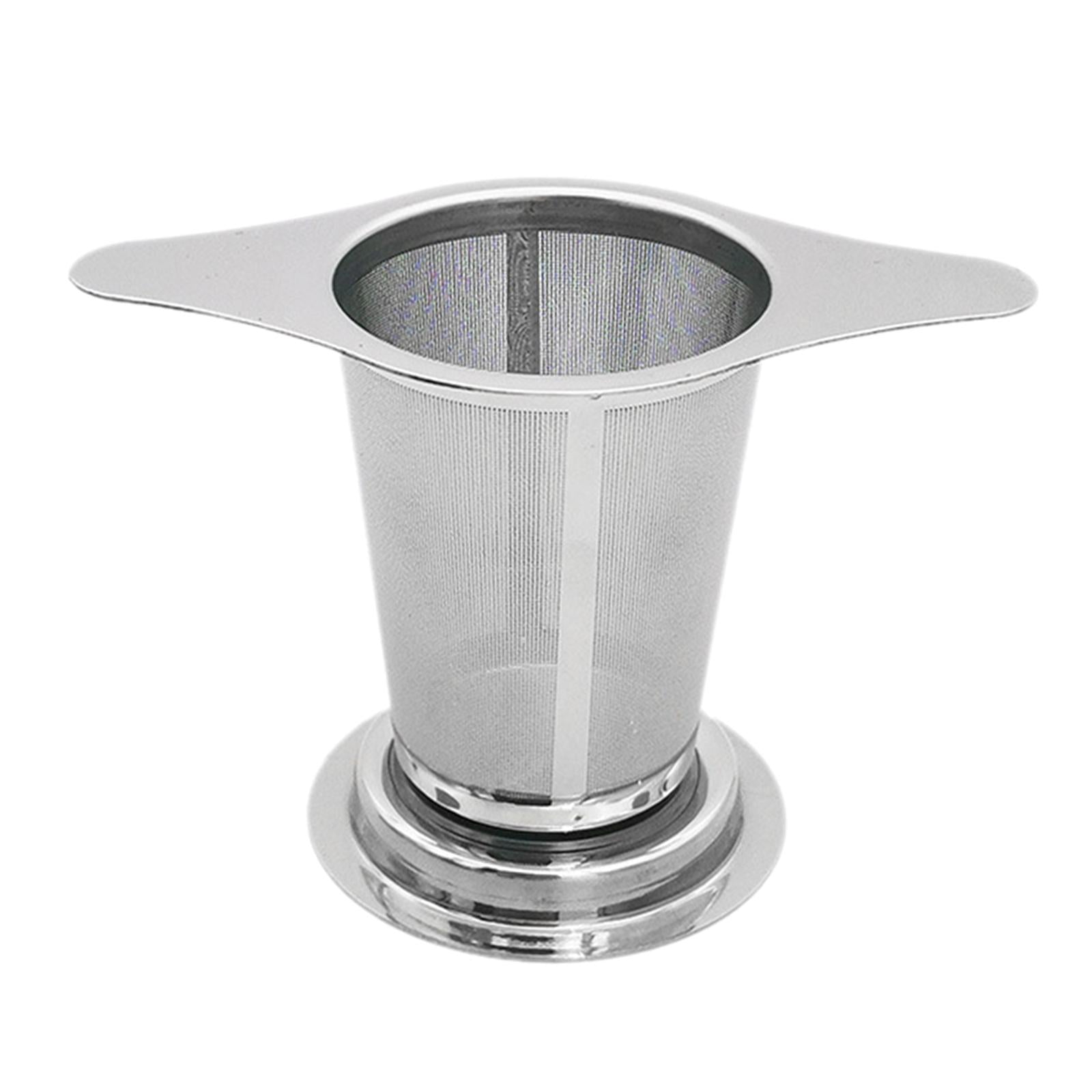 Double Handle Tea Infuser Fine Mesh Filters Tea Strainer Steeper Extra Fine