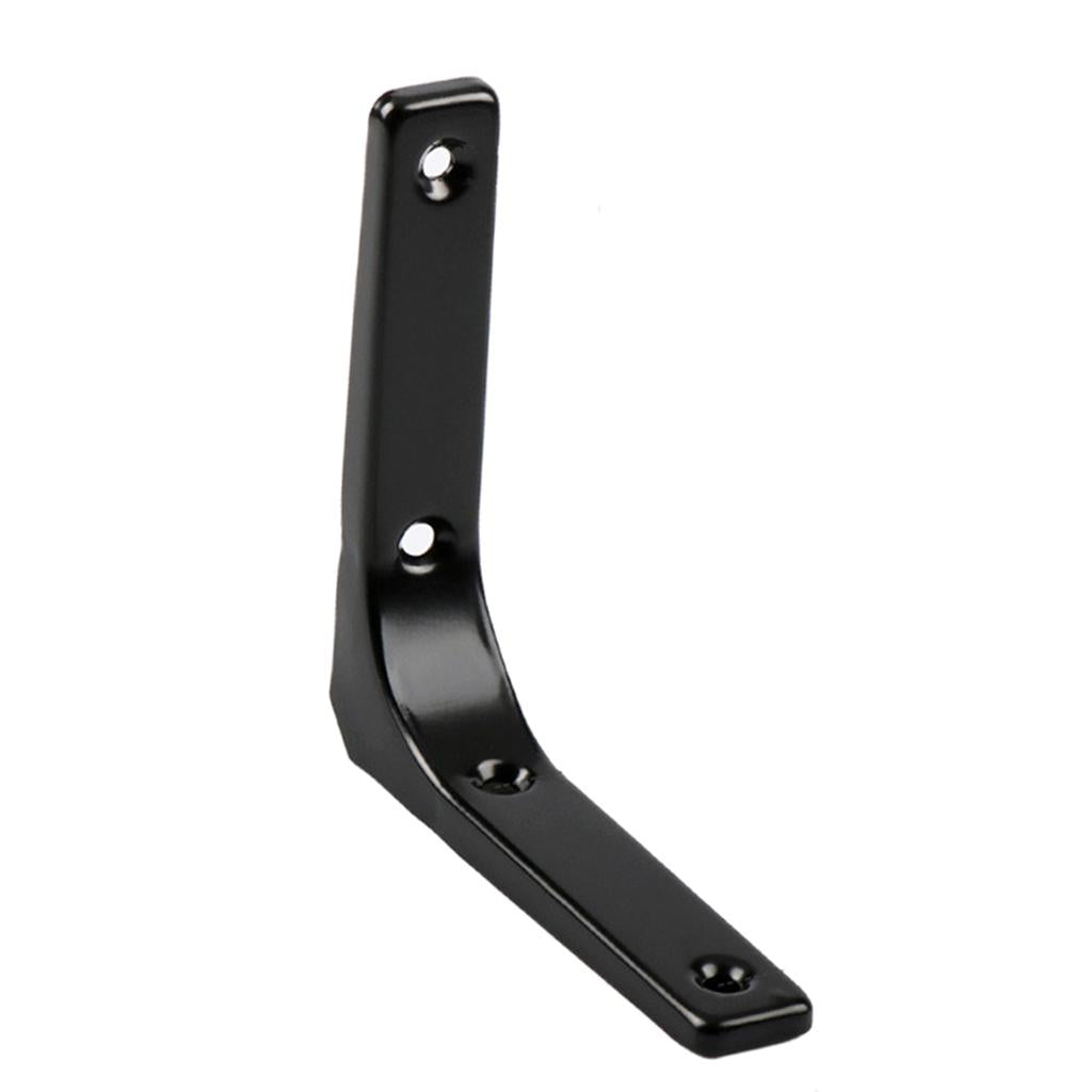 Heavy Duty Shelf Bracket Wall Hanging Shelve L Shaped Brackets Black 4Inch