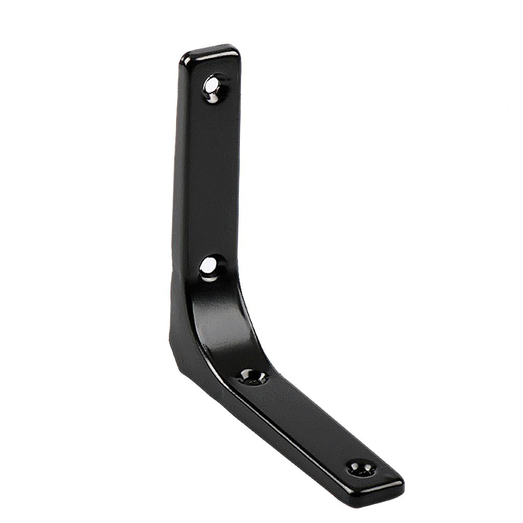 Heavy Duty Shelf Bracket Wall Hanging Shelve L Shaped Brackets Black 5Inch
