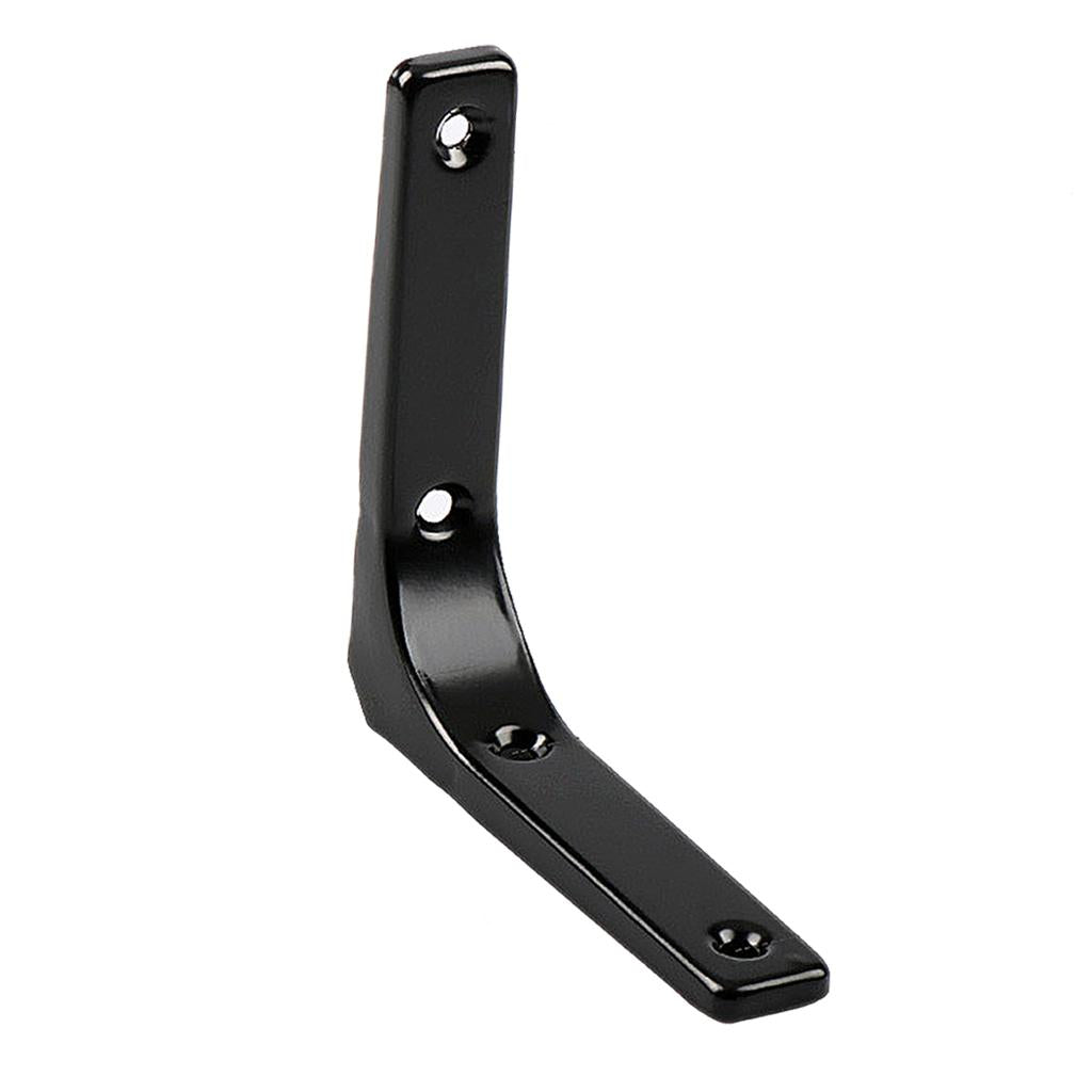 Heavy Duty Shelf Bracket Wall Hanging Shelve L Shaped Brackets Black 5Inch