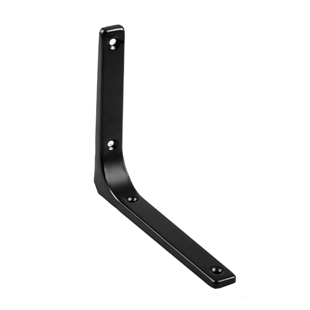 Heavy Duty Shelf Bracket Wall Hanging Shelve L Shaped Brackets Black 6Inch