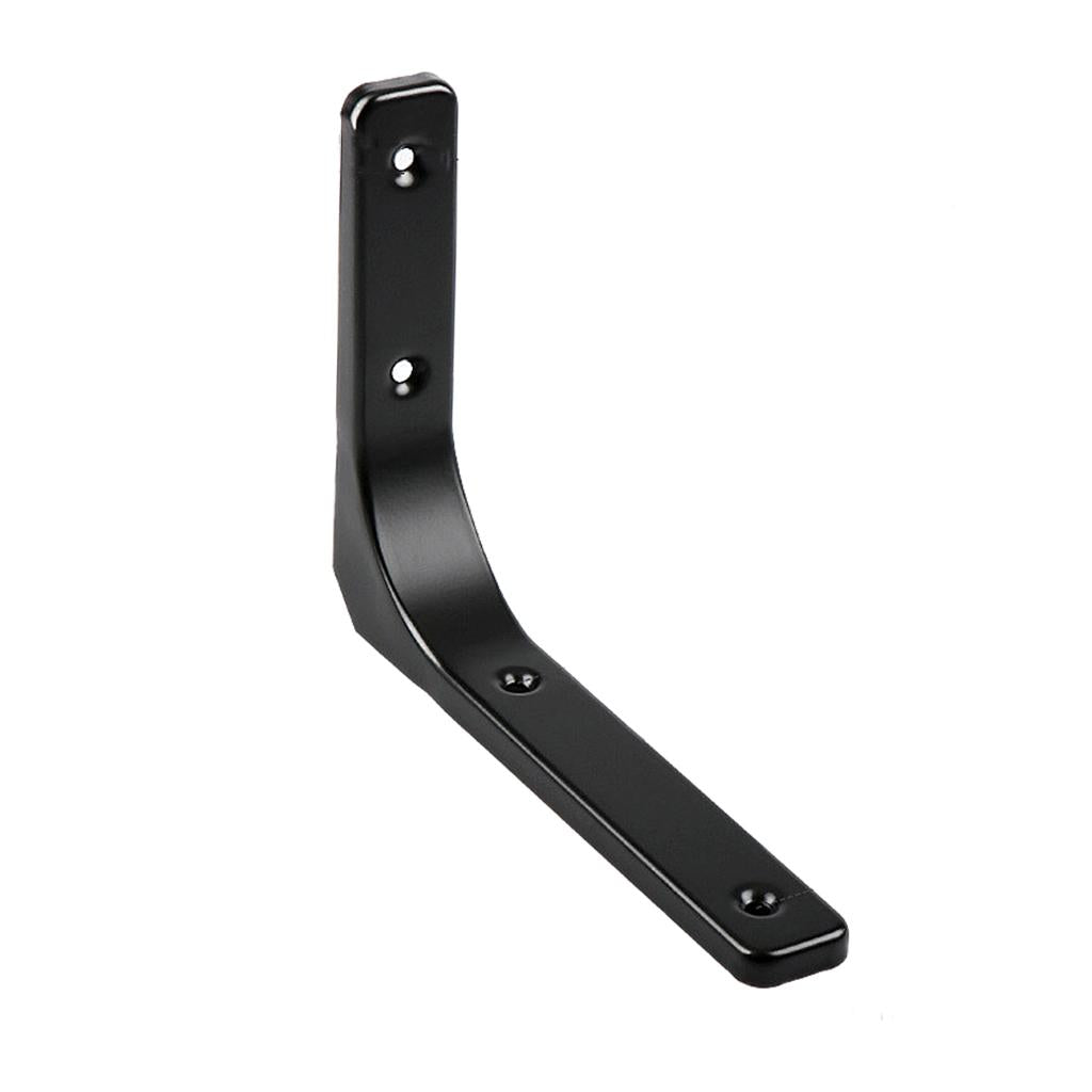 Heavy Duty Shelf Bracket Wall Hanging Shelve L Shaped Brackets Black 8Inch