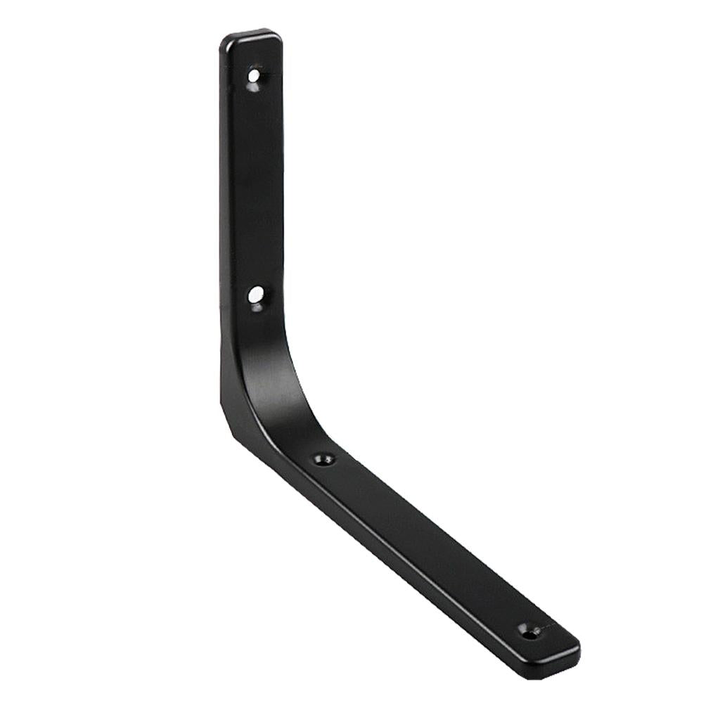 Heavy Duty Shelf Bracket Wall Hanging Shelve L Shaped Brackets Black 10Inch