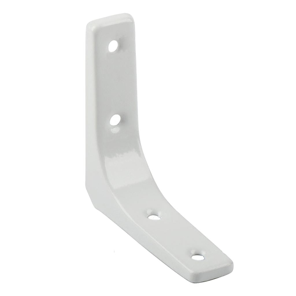 Heavy Duty Shelf Bracket Wall Hanging Shelve L Shaped Brackets White 3Inch