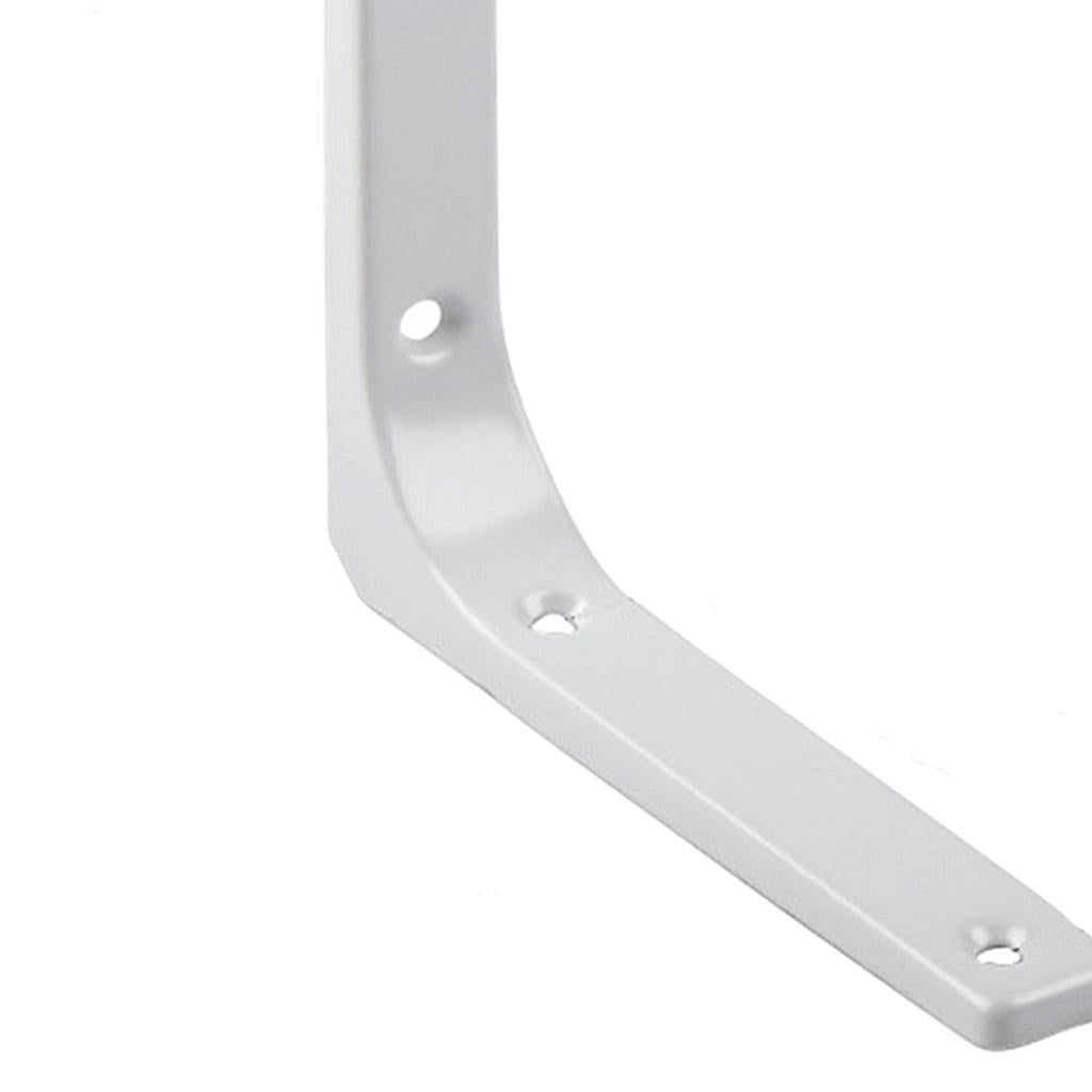 Heavy Duty Shelf Bracket Wall Hanging Shelve L Shaped Brackets White 5Inch