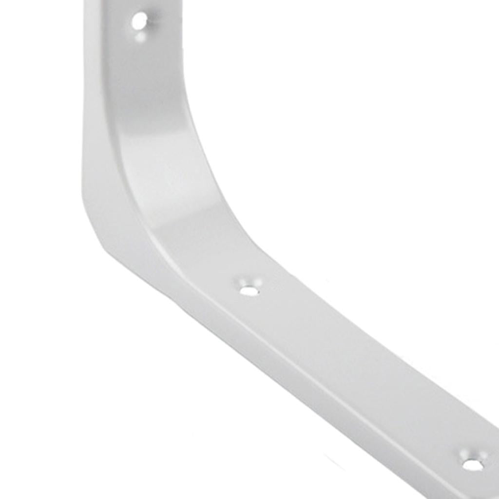 Heavy Duty Shelf Bracket Wall Hanging Shelve L Shaped Brackets White 8Inch