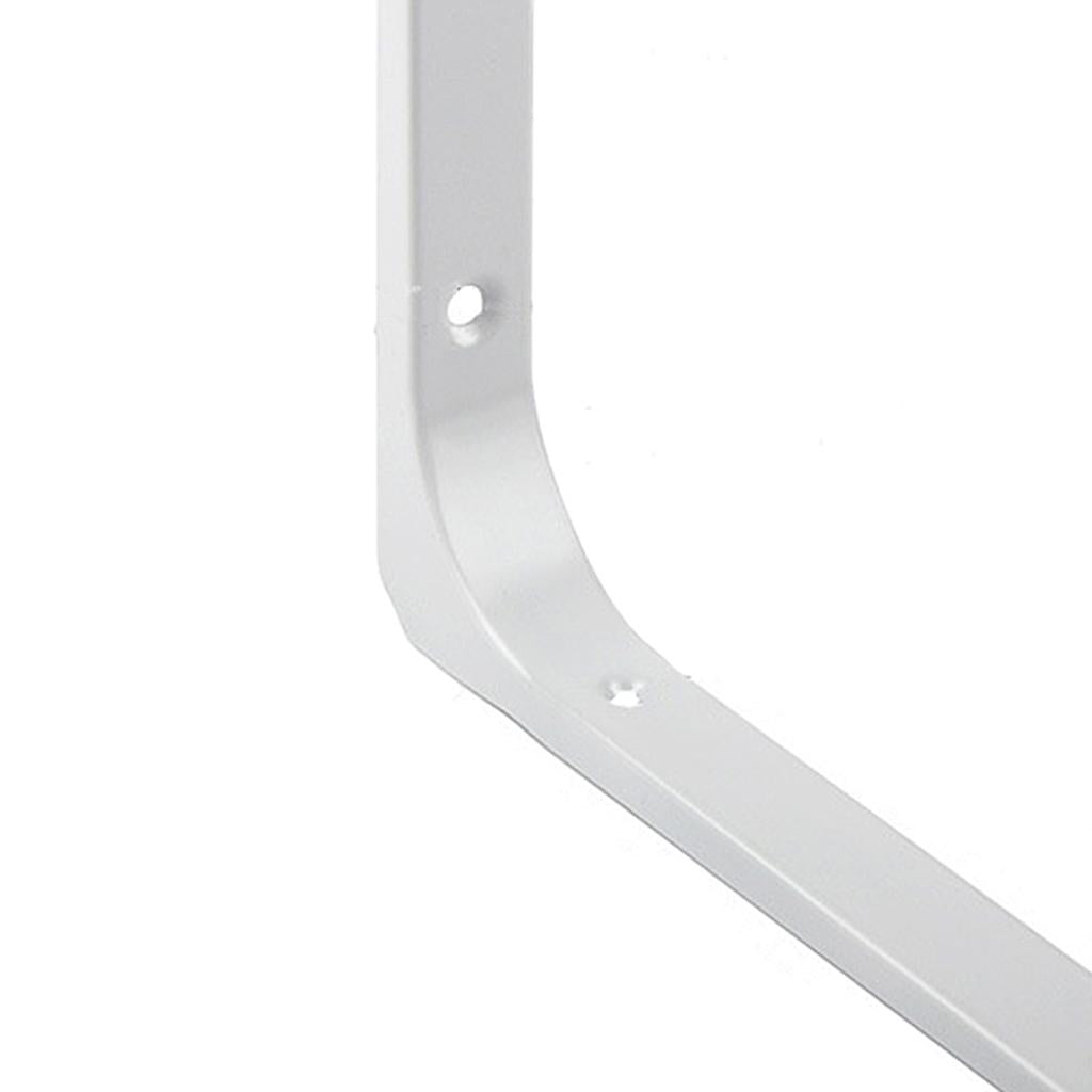 Heavy Duty Shelf Bracket Wall Hanging Shelve L Shaped Brackets White 10Inch