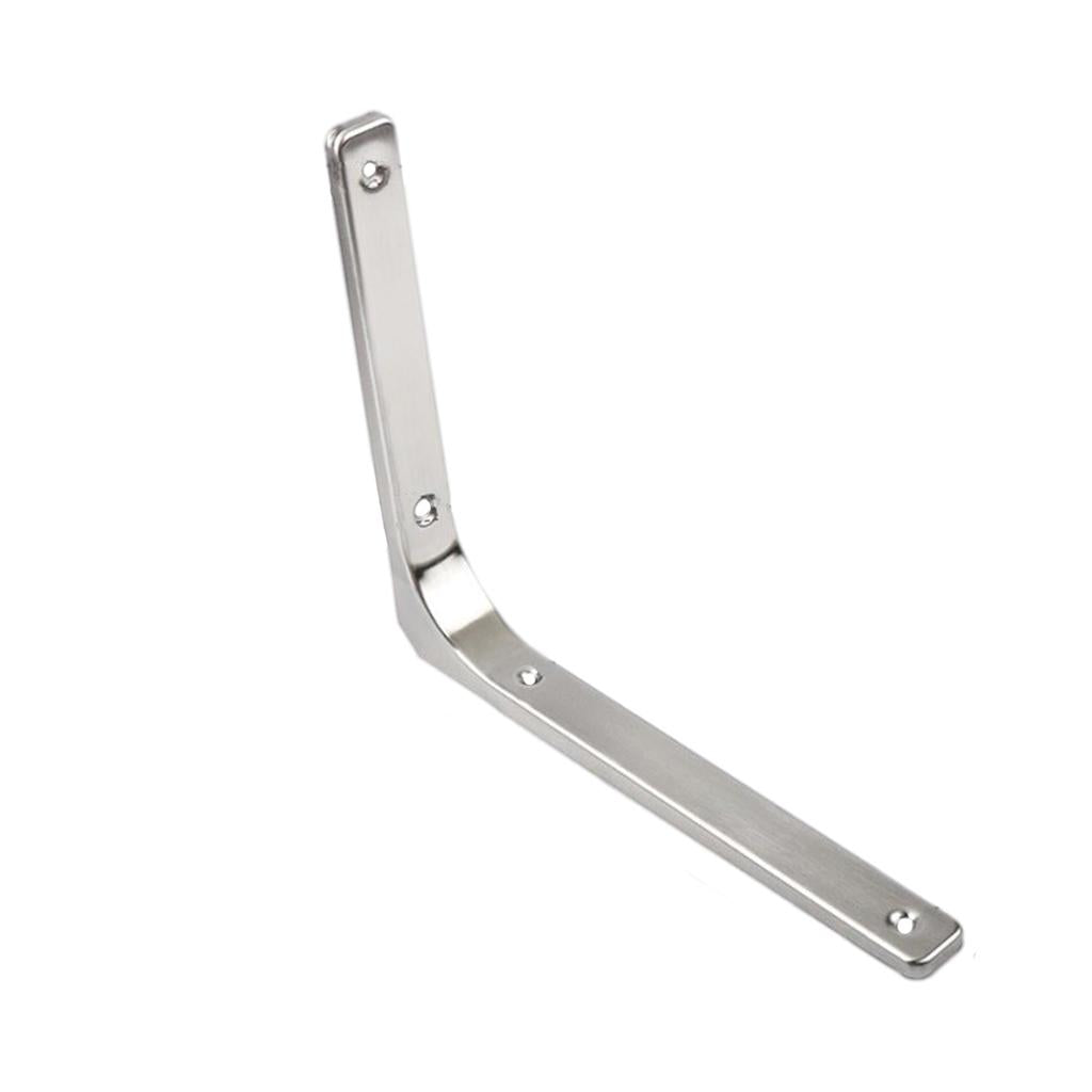Heavy Duty Shelf Bracket Wall Hanging Shelve L Shaped Brackets Silver 12Inch