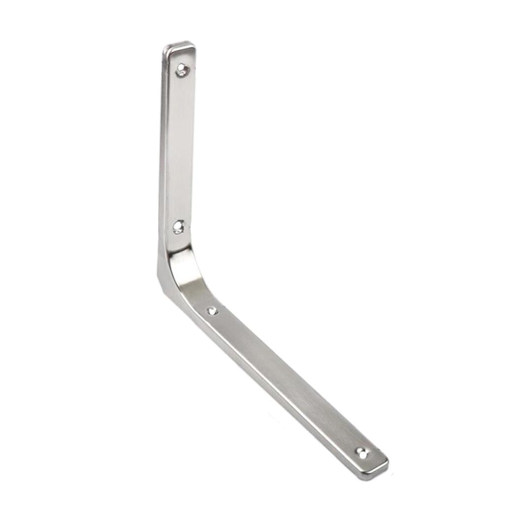 Heavy Duty Shelf Bracket Wall Hanging Shelve L Shaped Brackets Silver 12Inch