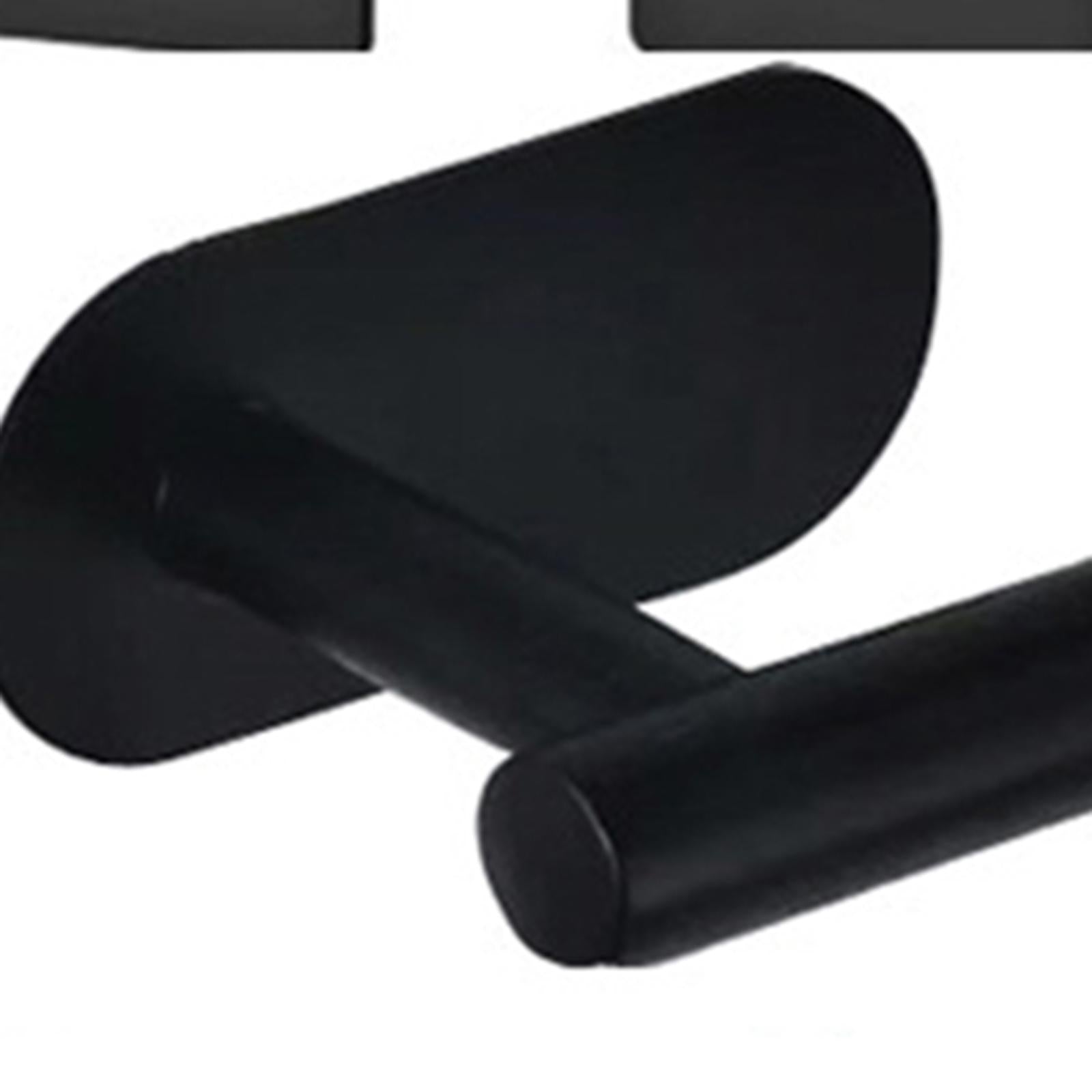 5 Pack Self Adhesive Paper Holder Stainless Steel Towel Hook Oblique Hook