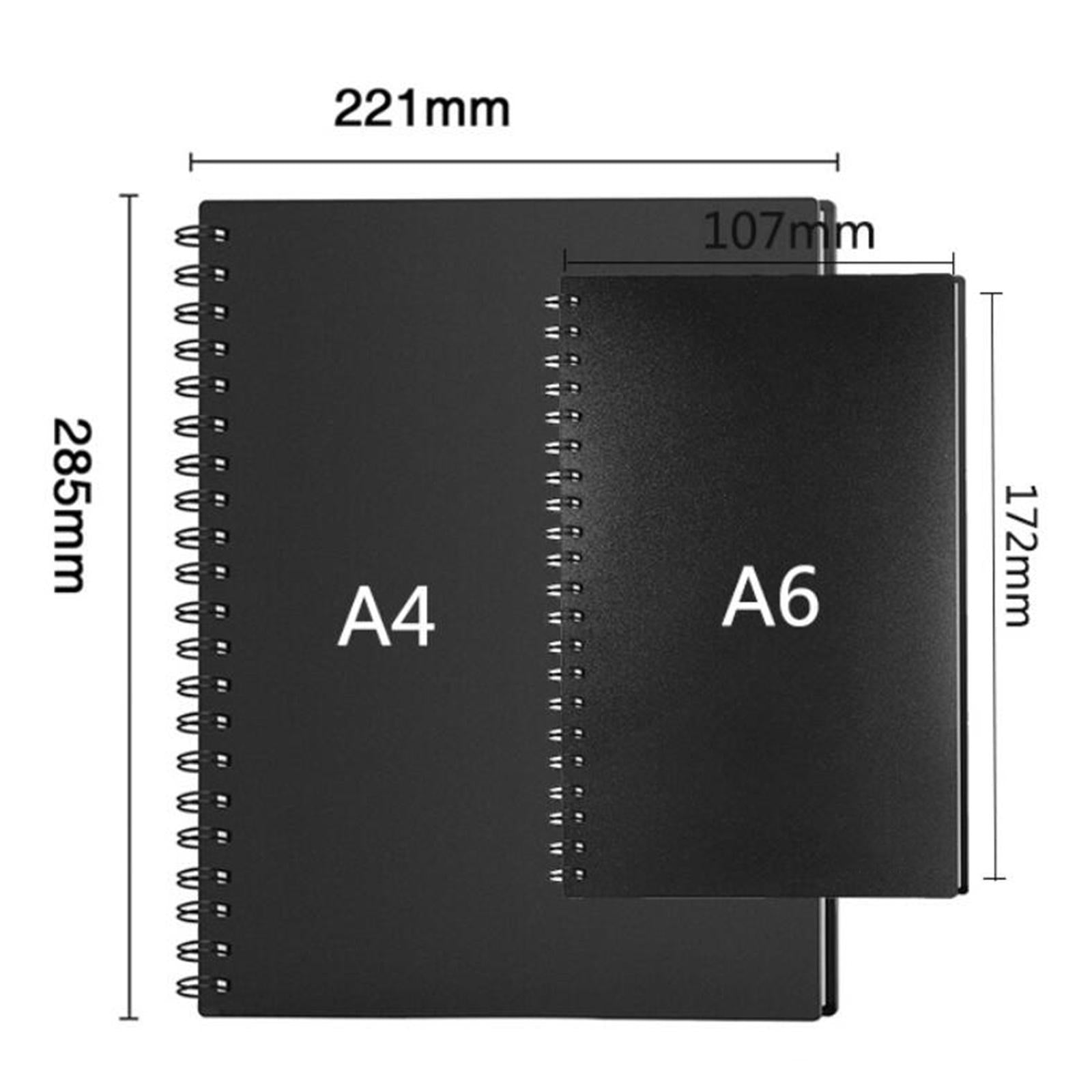 Smart Reusable Notebook Lined with Pen Erase Note Pad Journal School Drawing B5