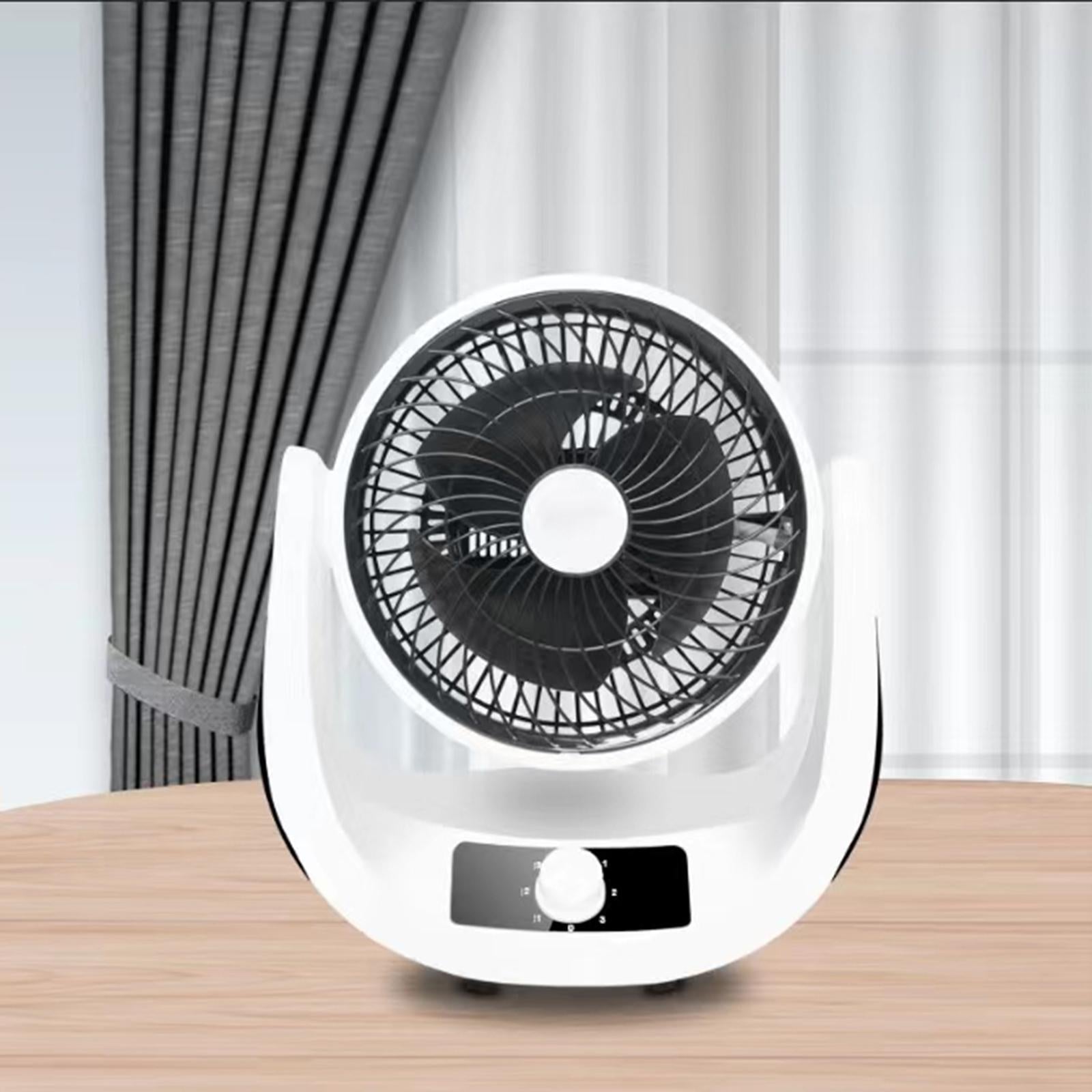 Mini Desktop Fan Air Convection Circulating Cooler Remote Control Style