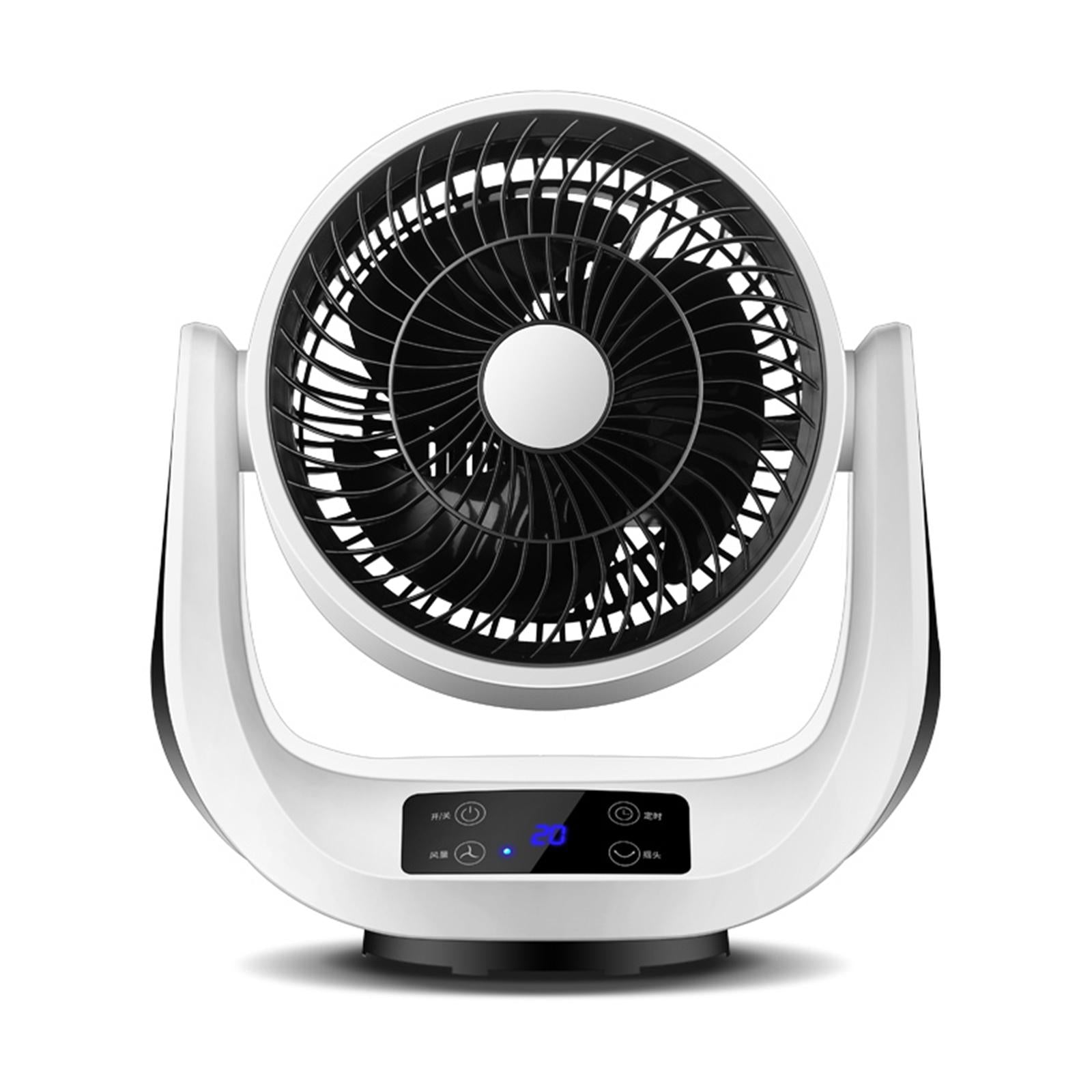 Mini Desktop Fan Air Convection Circulating Cooler Remote Control Style