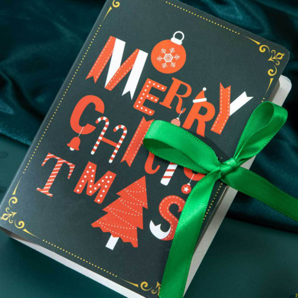 Xmas Party Food Box Kids Meal Sweet Candy, Gift, Lunch Santa Boy Girls green English