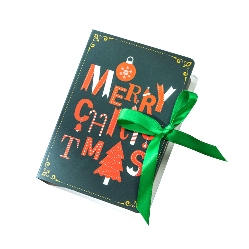 Xmas Party Food Box Kids Meal Sweet Candy, Gift, Lunch Santa Boy Girls green English