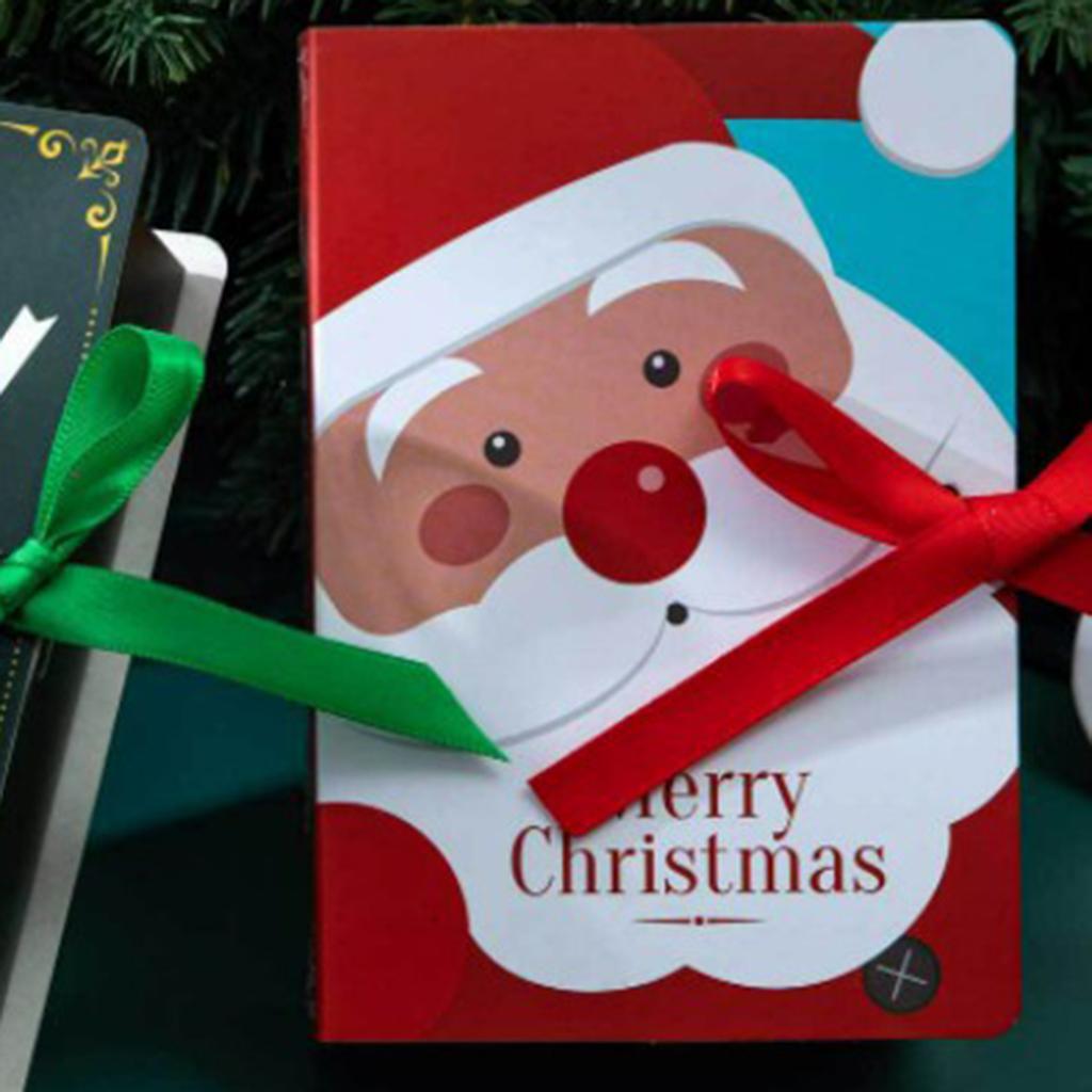 Xmas Party Food Box Kids Meal Sweet Candy, Gift, Lunch Santa Boy Girls Santa Claus