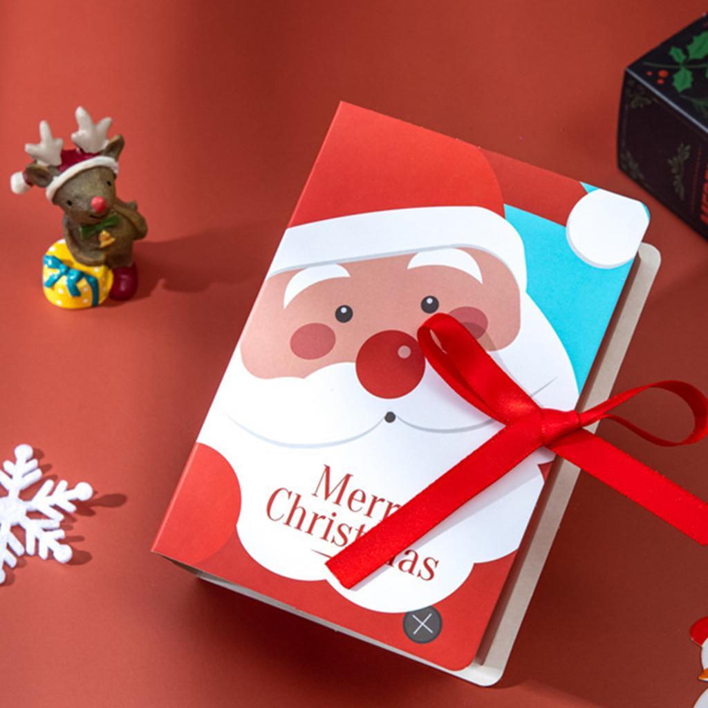 Xmas Party Food Box Kids Meal Sweet Candy, Gift, Lunch Santa Boy Girls Santa Claus