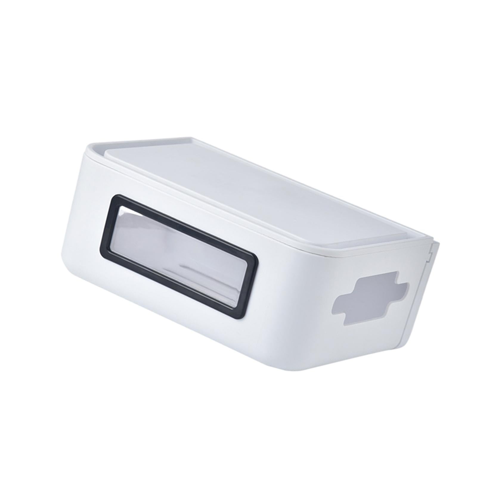 Storage Case Cord Organizer Baby-Pets Proof Safety Wall Hanging for Computer White S