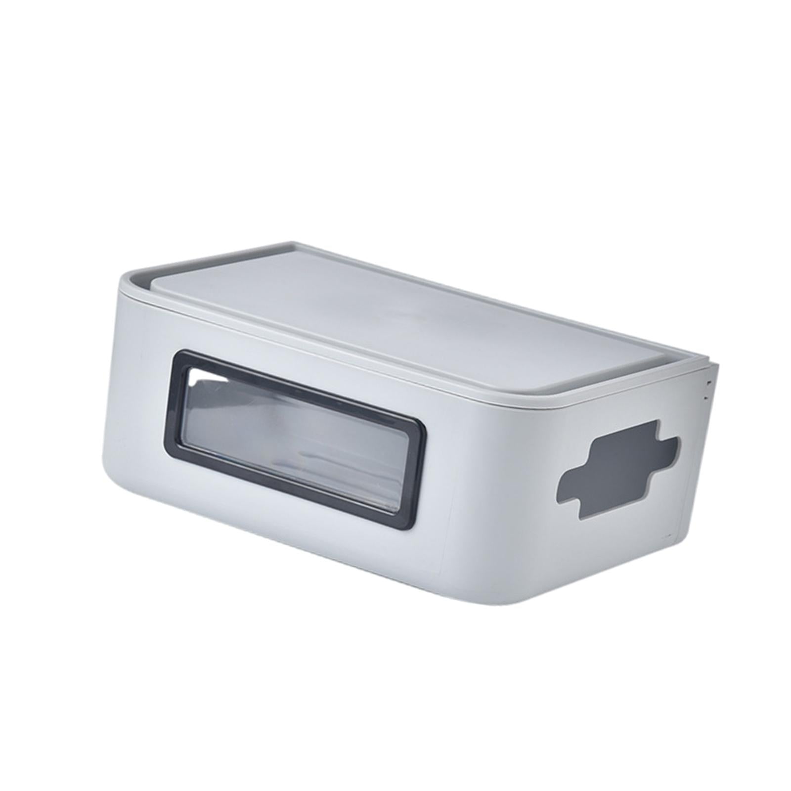 Storage Case Cord Organizer Baby-Pets Proof Safety Wall Hanging for Computer Grey S