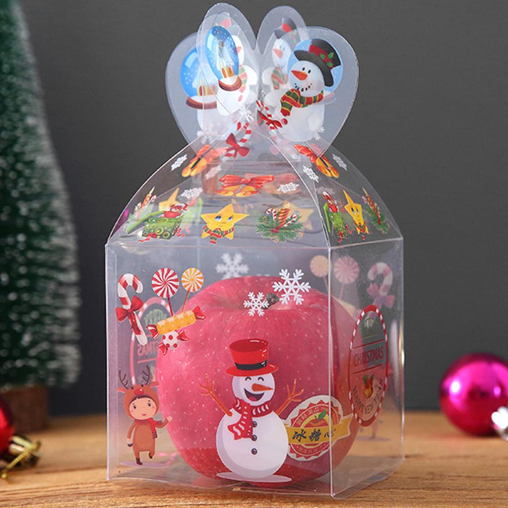 Candy Boxes Party Favors Holiday Cookies Boxes Xmas Kid Gift Box Snowman