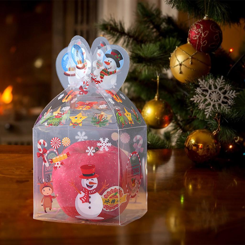 Candy Boxes Party Favors Holiday Cookies Boxes Xmas Kid Gift Box Snowman