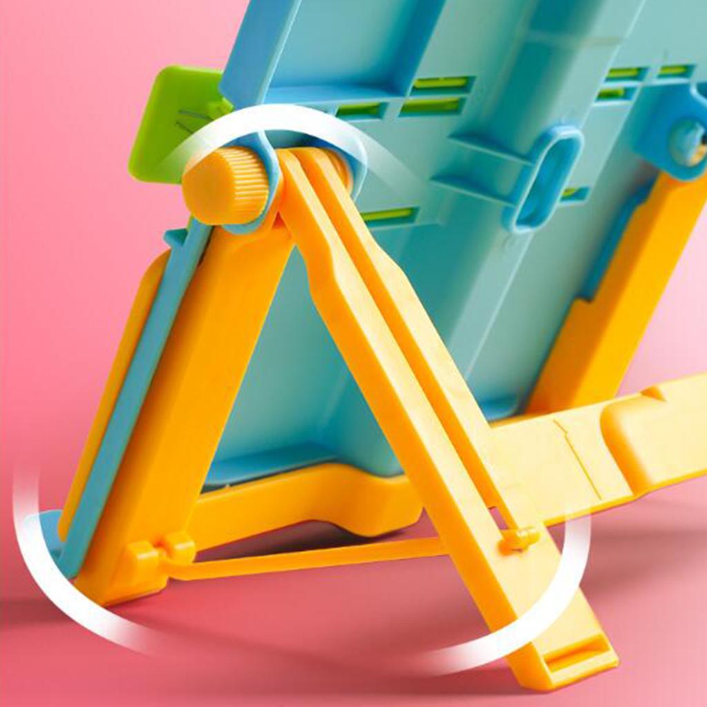 Portable Book Document Foldable Stand Reading Desk Holder Bookstand Green