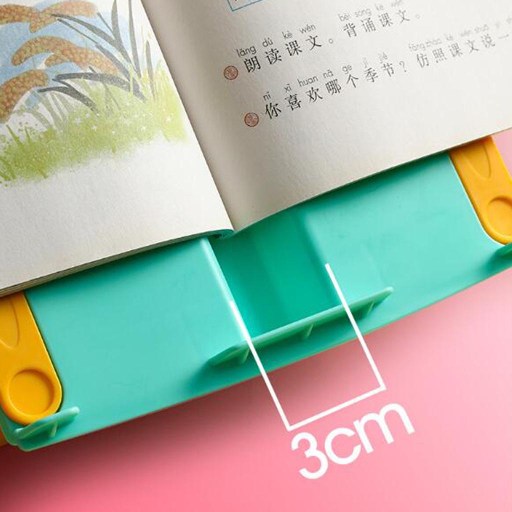 Portable Book Document Foldable Stand Reading Desk Holder Bookstand Green
