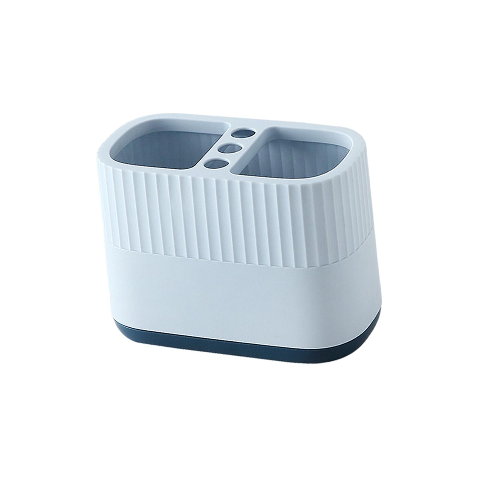 Multi-Function Pen Holder Pencil Pot Pen Tube for Cabinet Office Desktop Blue