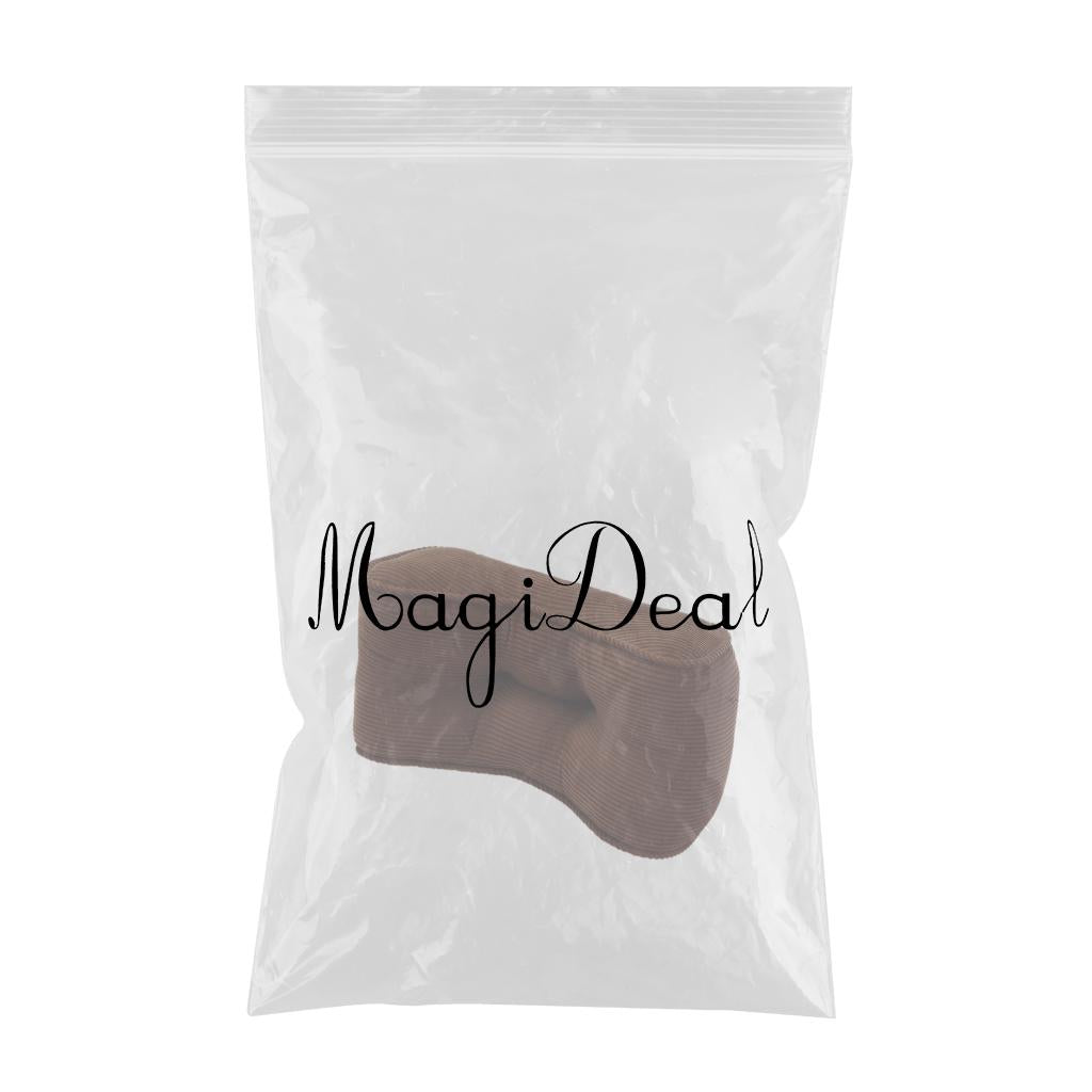 Corduroy Lumbar Back Support Cushion Waist Pillow Office Home Car Chair Coffee