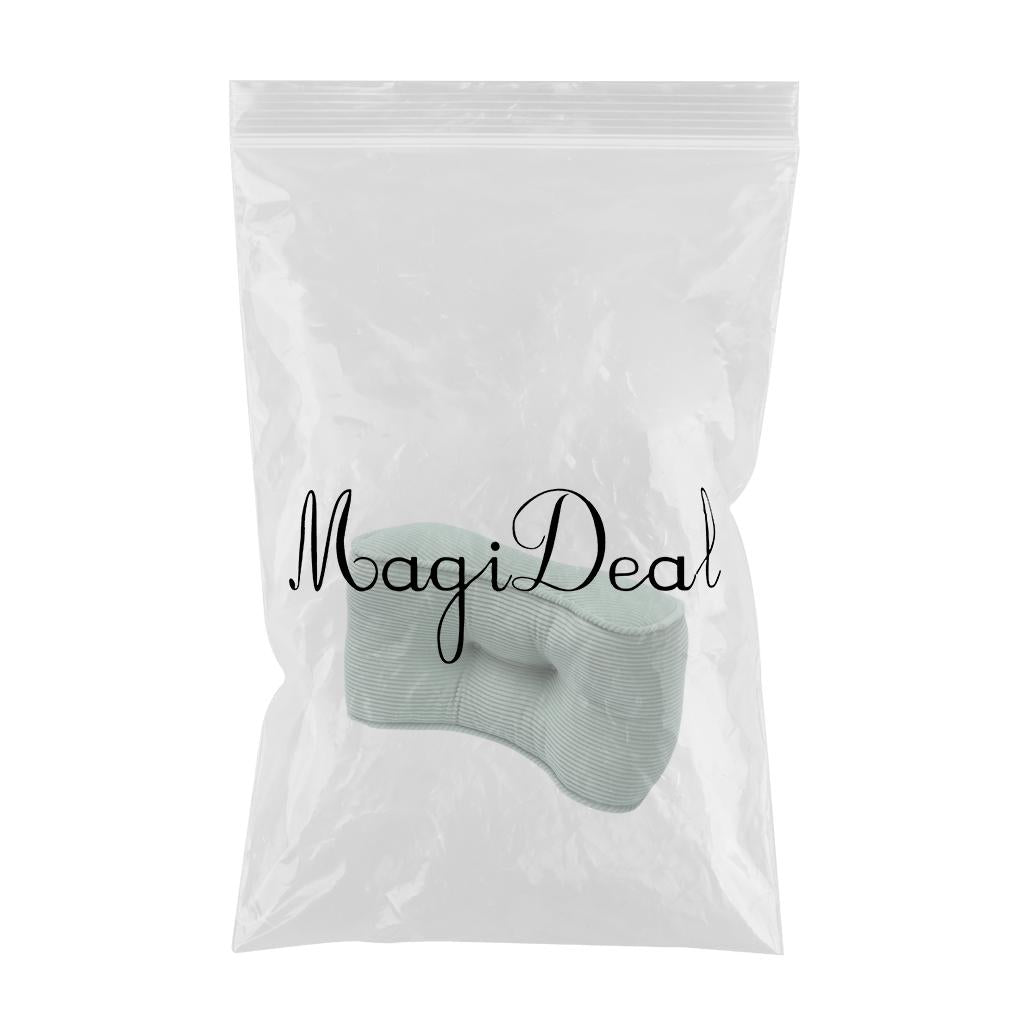 Corduroy Lumbar Back Support Cushion Waist Pillow Office Home Car Chair Lake Green