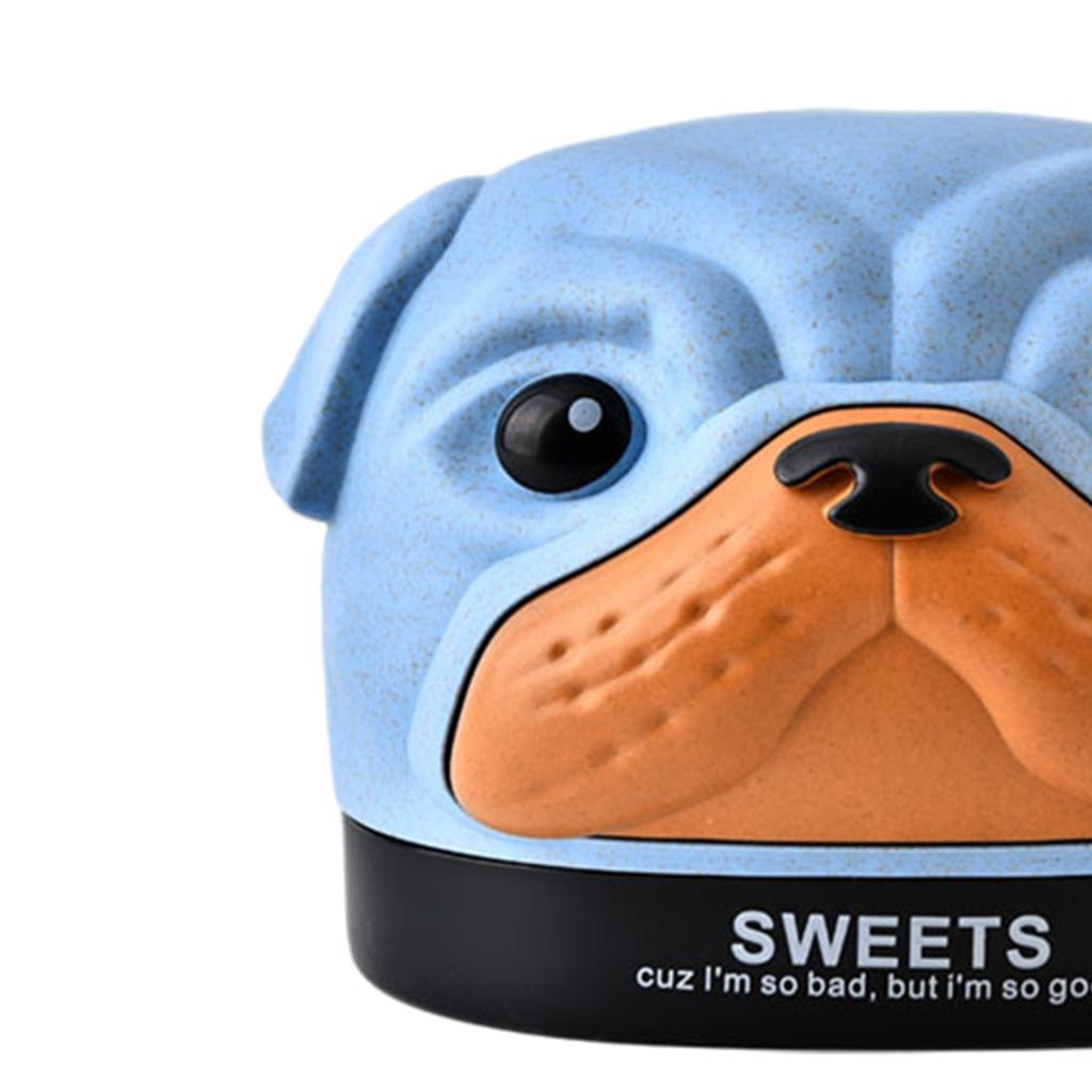 Cute Tissue Box Ornament Craft for Desktop Bedroom Kitchen blue dog