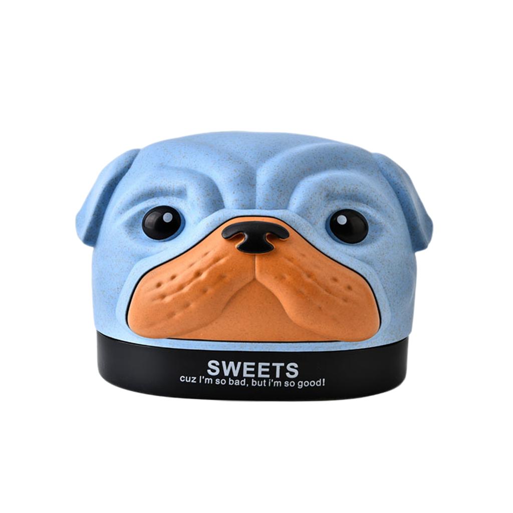 Cute Tissue Box Ornament Craft for Desktop Bedroom Kitchen blue dog