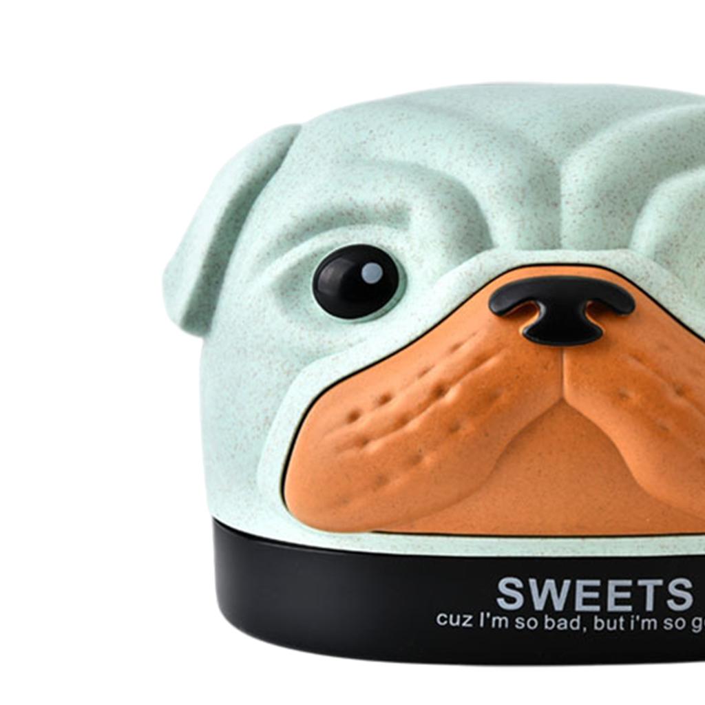 Cute Tissue Box Ornament Craft for Desktop Bedroom Kitchen green dog