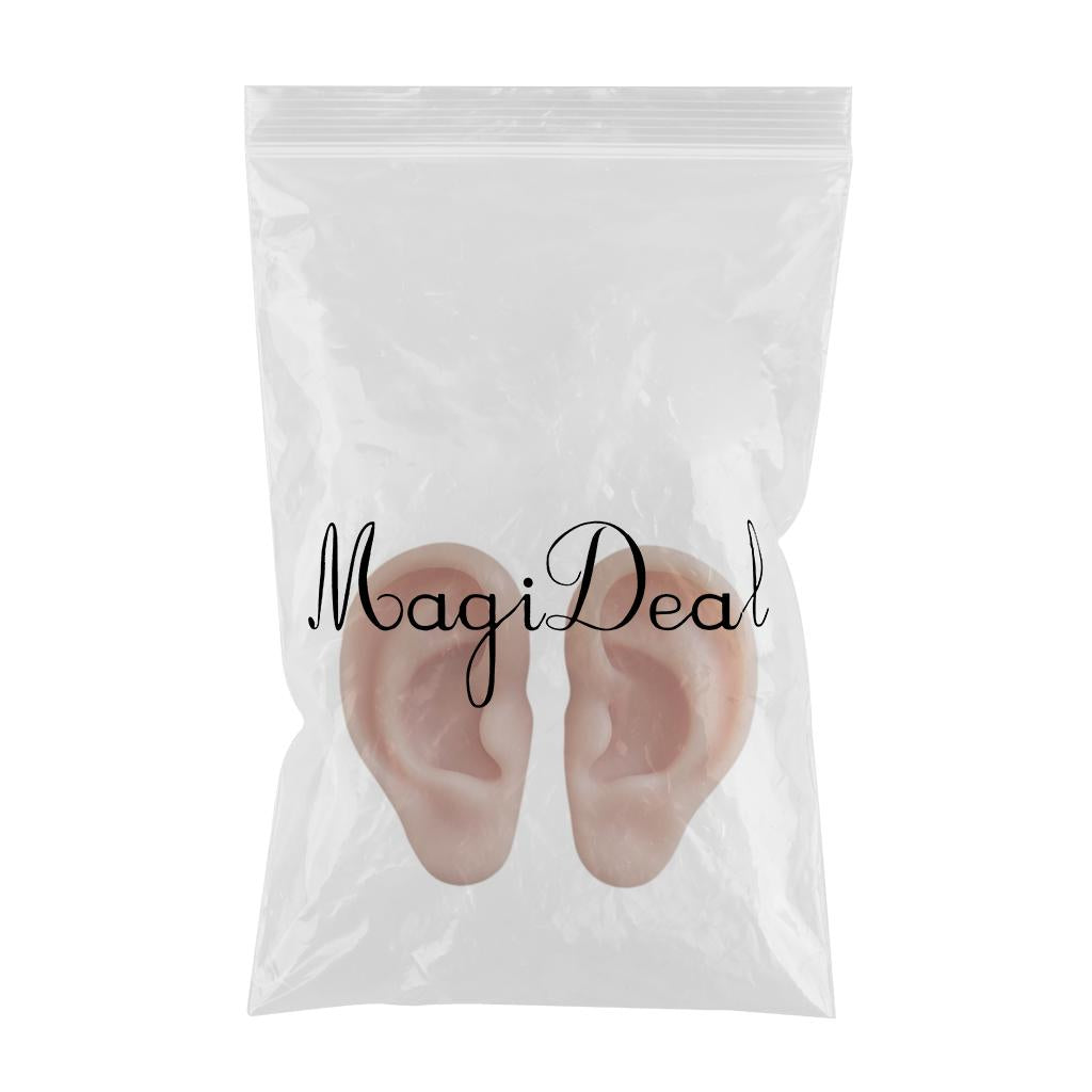 Ear Model Silicone Right and Left for Practicing Suturing Tool Learning