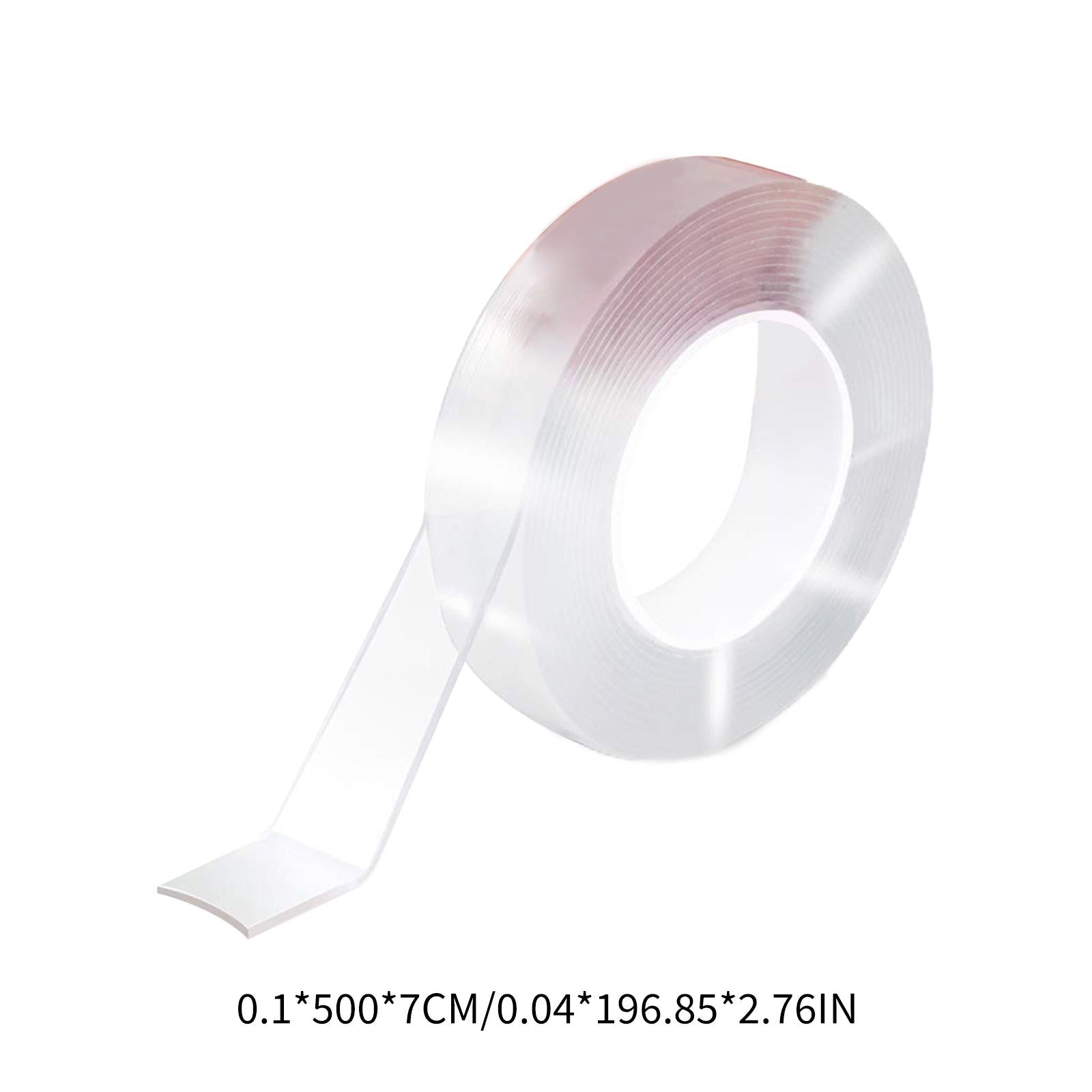 Multipurpose Double Sided Tape Removable Mounting for Home 0.1x500x7cm