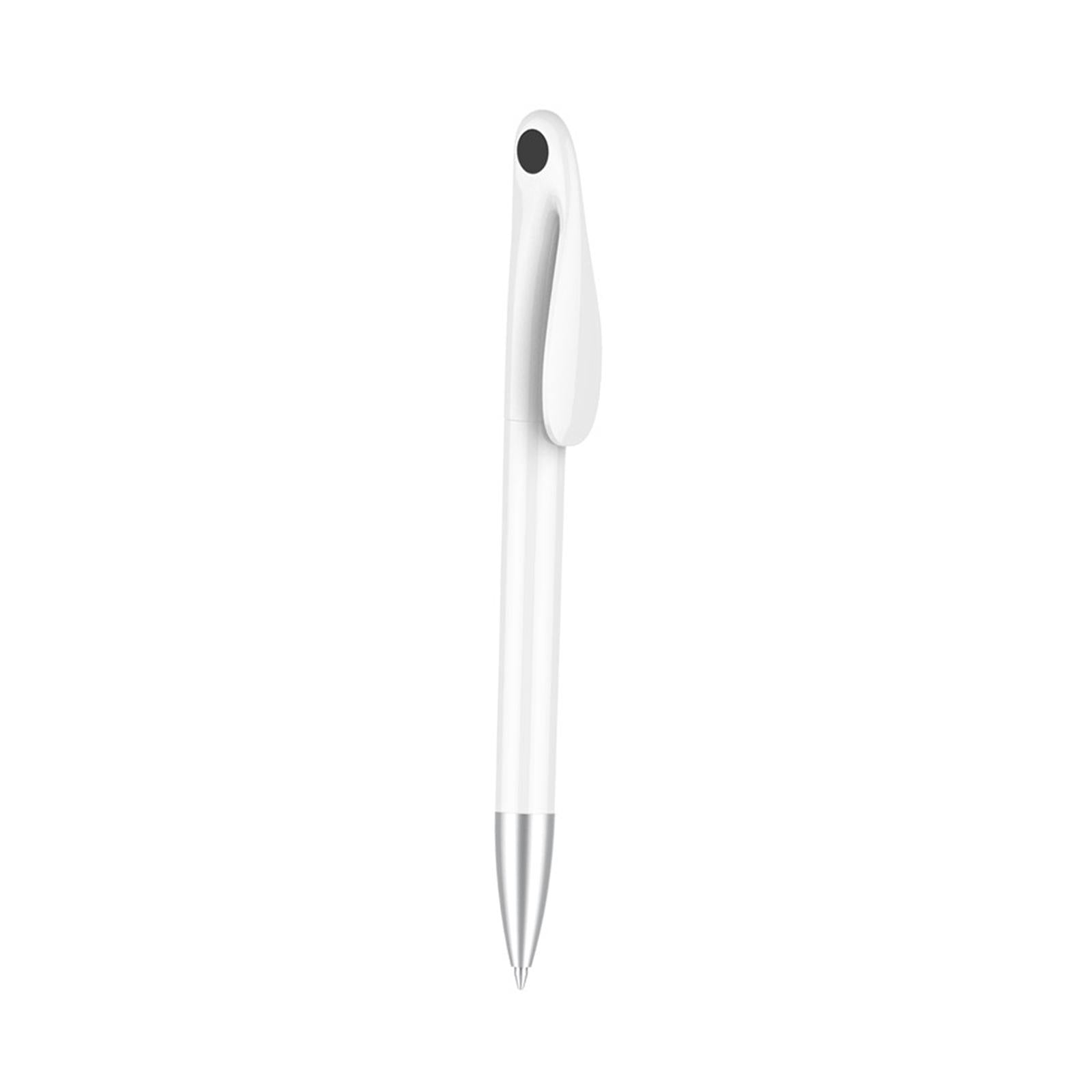 4xPlastic Ballpoint Pen 1.0mm Fineliner Continuous Ink Fashion for Draw Office Black Dot