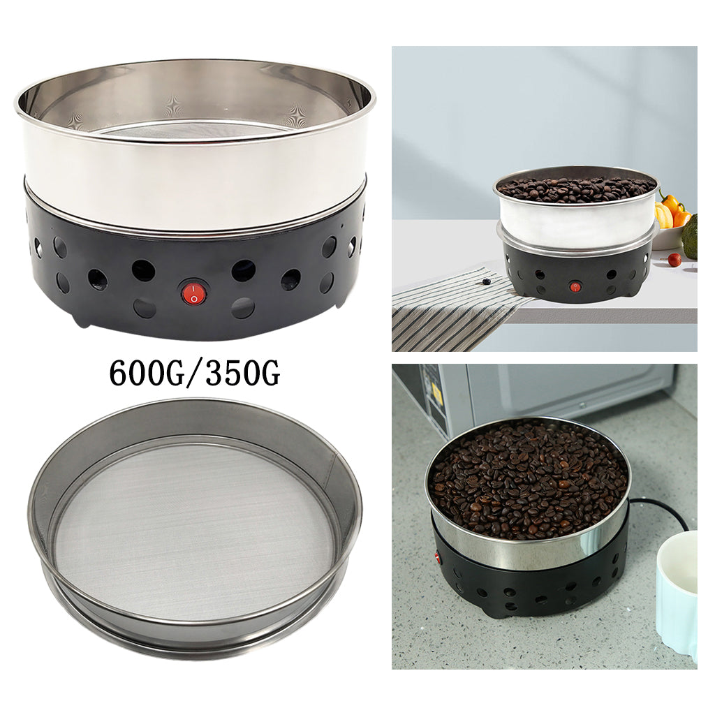 Durable Coffee Beans Roasting Baking Machine for Home Use Cashew Mom Gift 600g