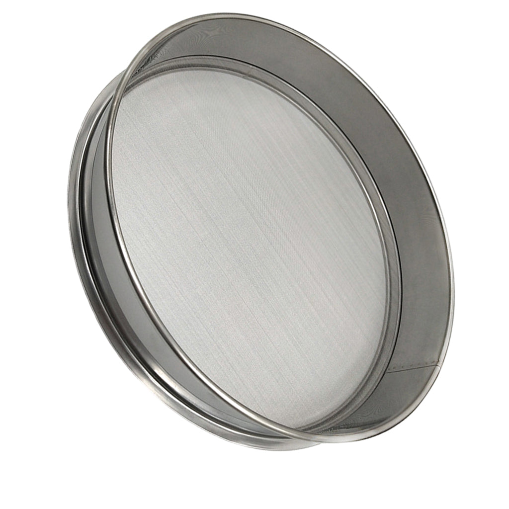 12.6inch Fine Mesh Strainers Flour Sieve with 60 Mesh for Coffee Bean Bread 600g