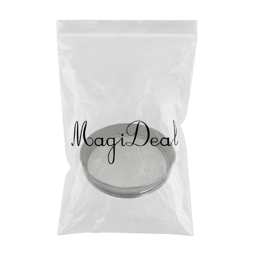 12.6inch Fine Mesh Strainers Flour Sieve with 60 Mesh for Coffee Bean Bread 600g