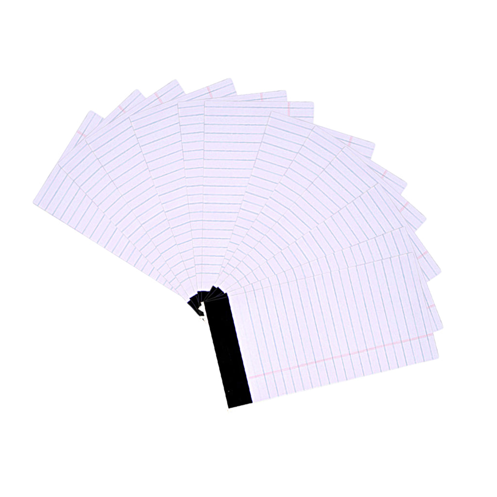 12/Set Writing Pads Narrow Ruled 50 Sheet Paper for Classroom, Office,
