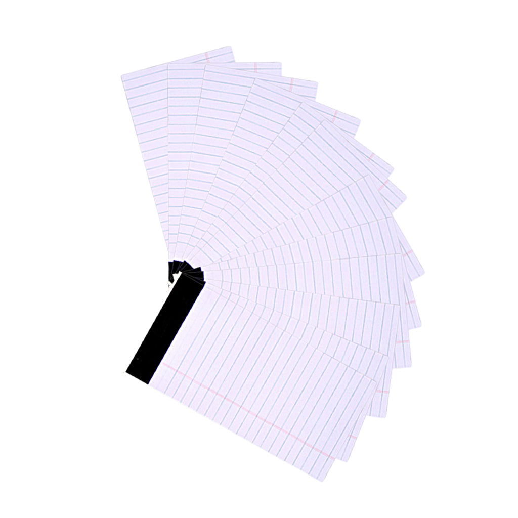 12/Set Writing Pads Narrow Ruled 50 Sheet Paper for Classroom, Office,