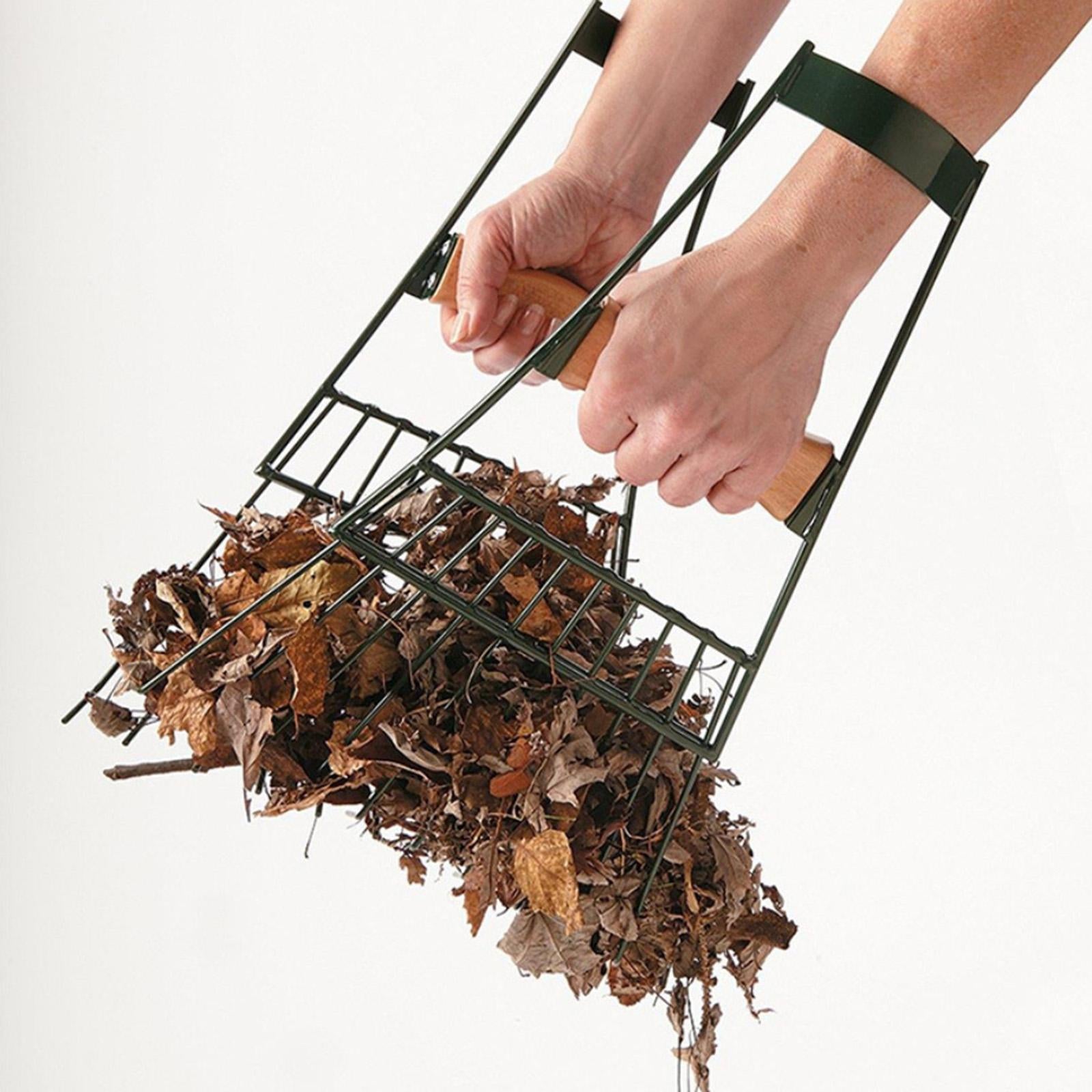 Garden Large Hand Rakes Grass Raking Tools Cleaning Rake for Garden Yard
