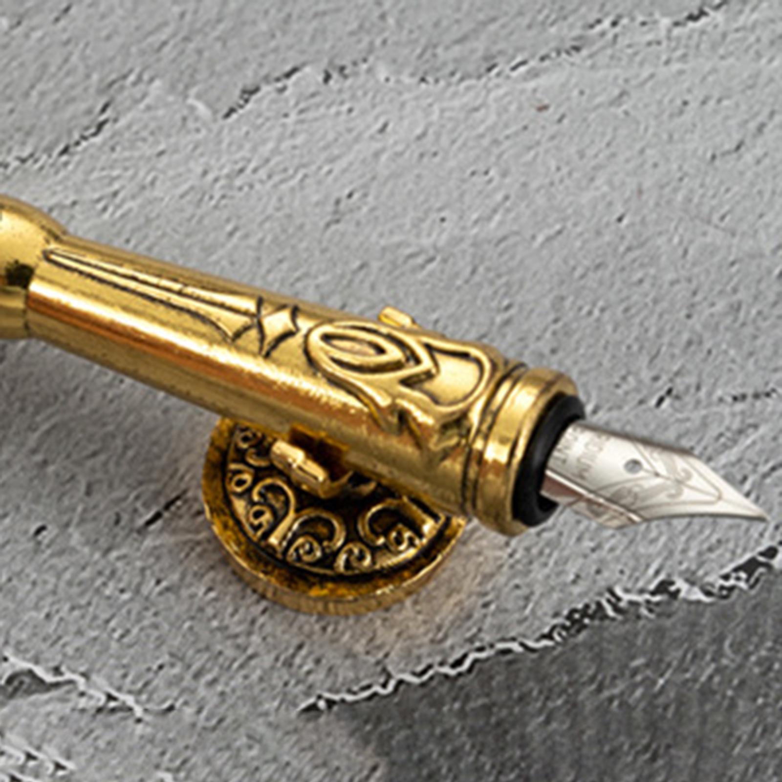 Calligraphy Pen Set Feather Pen Set for Beginners Writing Birthday Gift Blue